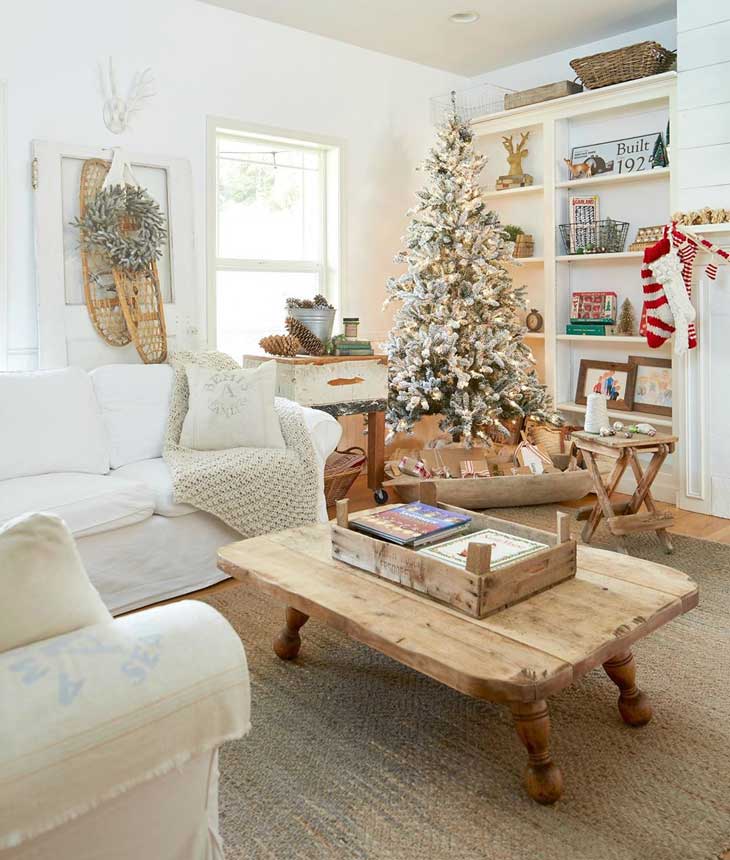 rustic coffee table