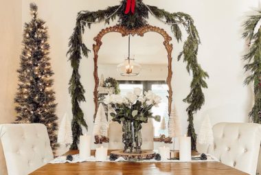 Christmas tablescape