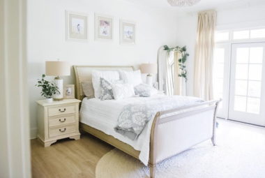 modern farmhouse bedroom