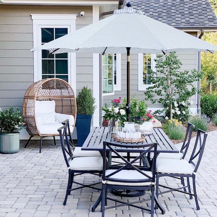 Patio dining set