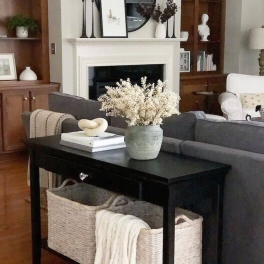 Sofa Table Ideas and Decor for Your Living Room Farmhousehub