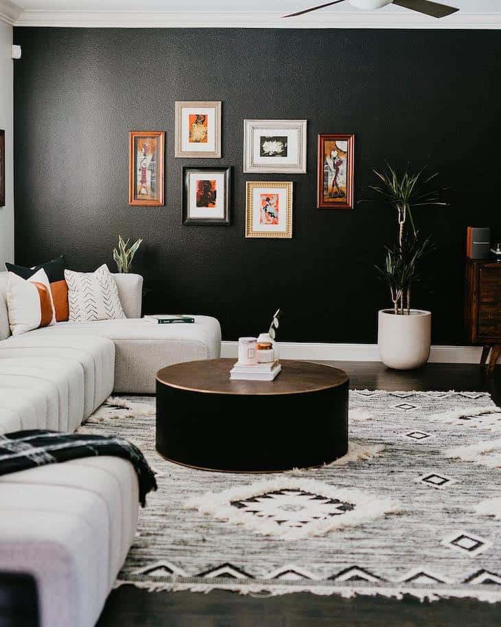 Modern Drum Coffee Table