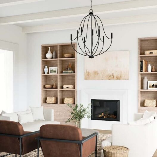 Black Chandeliers that are Perfect for Your Living Room Ambience ...