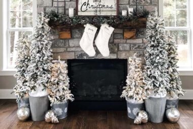 Pencil Christmas Tree Decor Ideas Perfect for Small Spaces