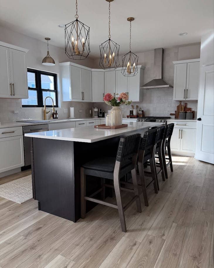 Two-Tone Kitchen Cabinets