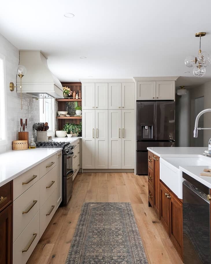 Two-Tone Kitchen Cabinets