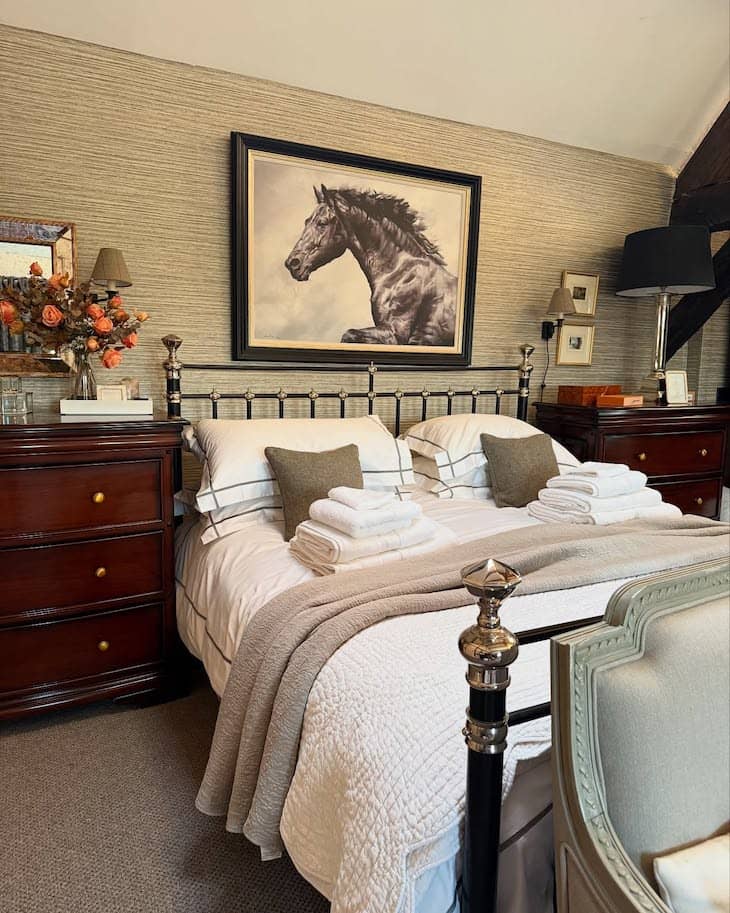Traditional Bedroom with Rich Details