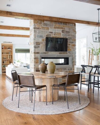 20 Stone Fireplace Ideas for Every Decorating Style - Farmhousehub
