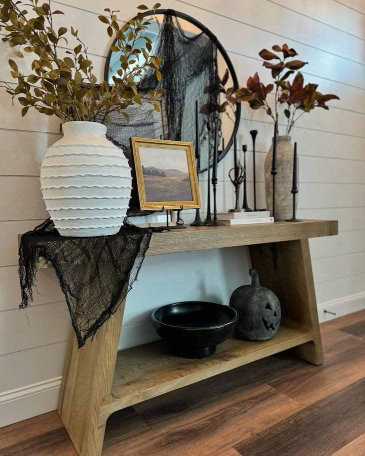 Fall and Halloween decor