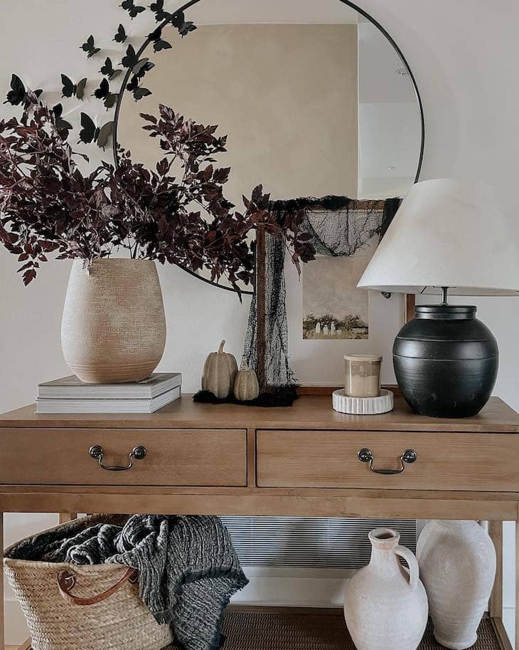 Fall and Halloween decor