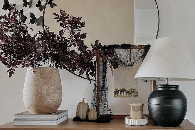 fall and halloween decor