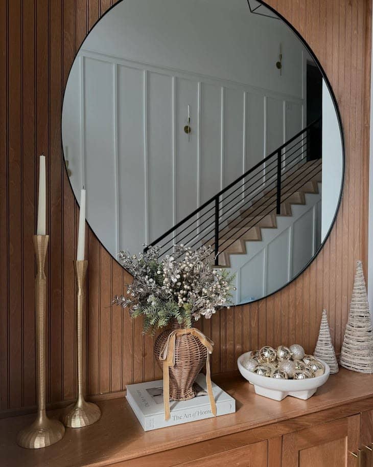 Christmas entryway
