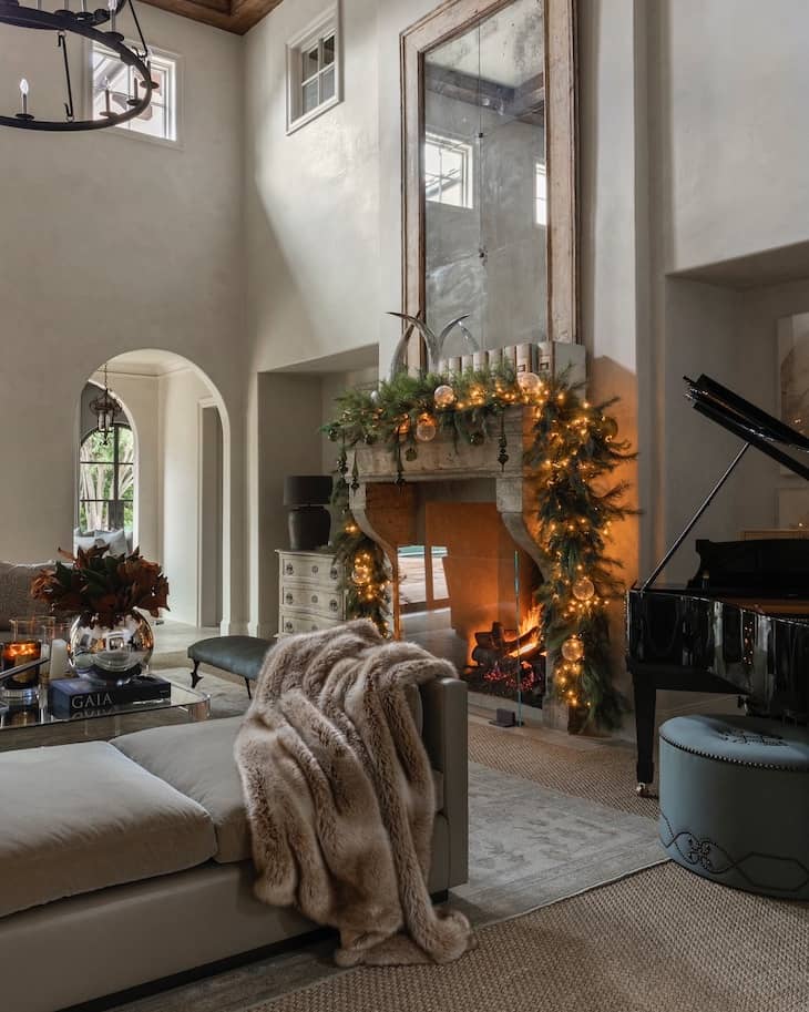Christmas living room