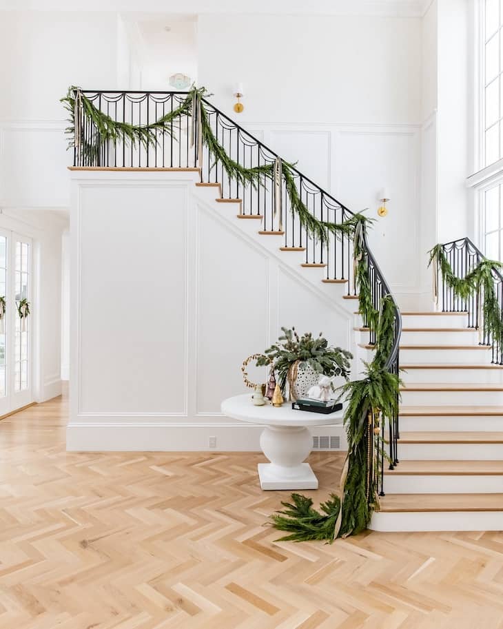 Christmas staircase