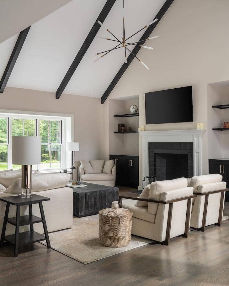 Contrasting Dark Beams for a Dramatic Effect
