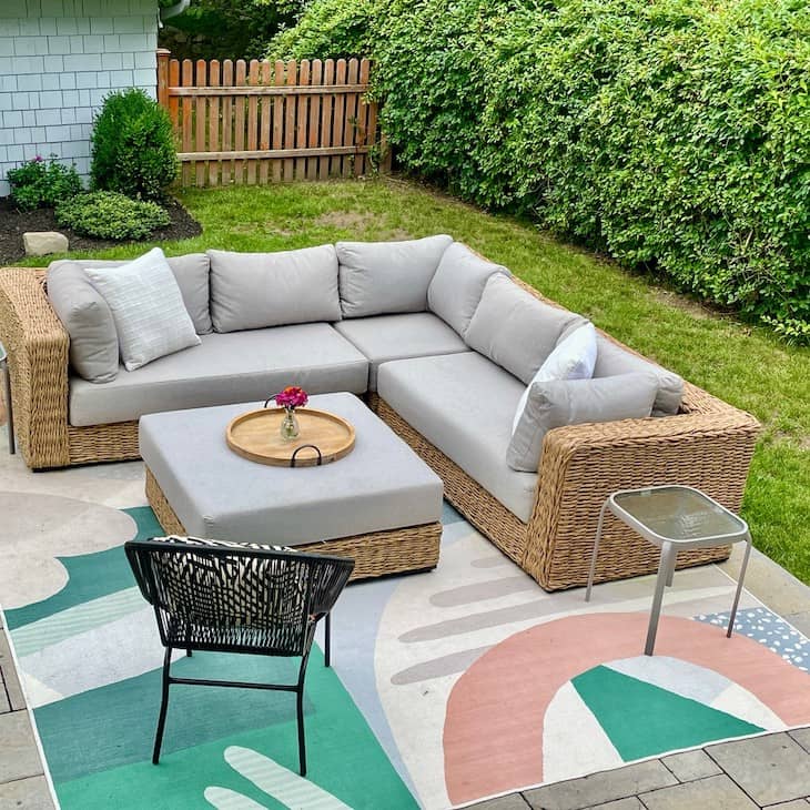 modern patio decor