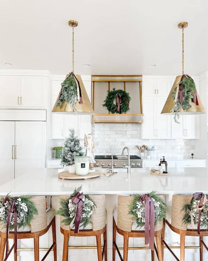 Christmas kitchen decor