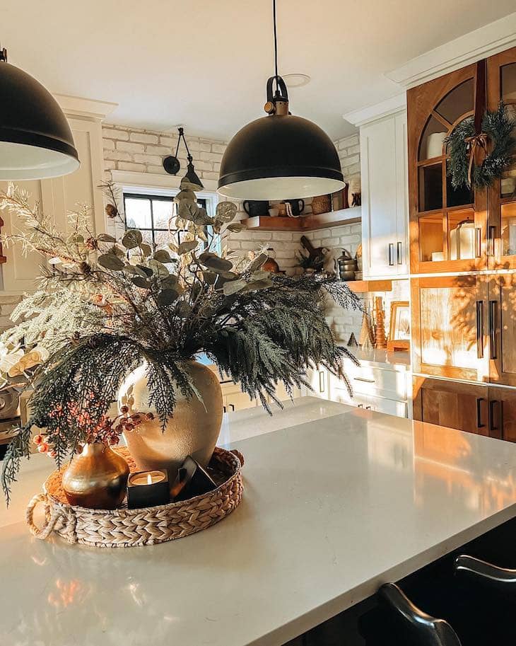 Christmas kitchen decor