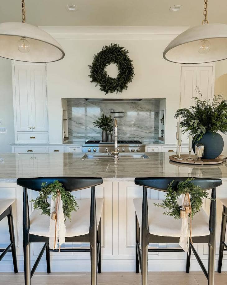 Christmas kitchen decor