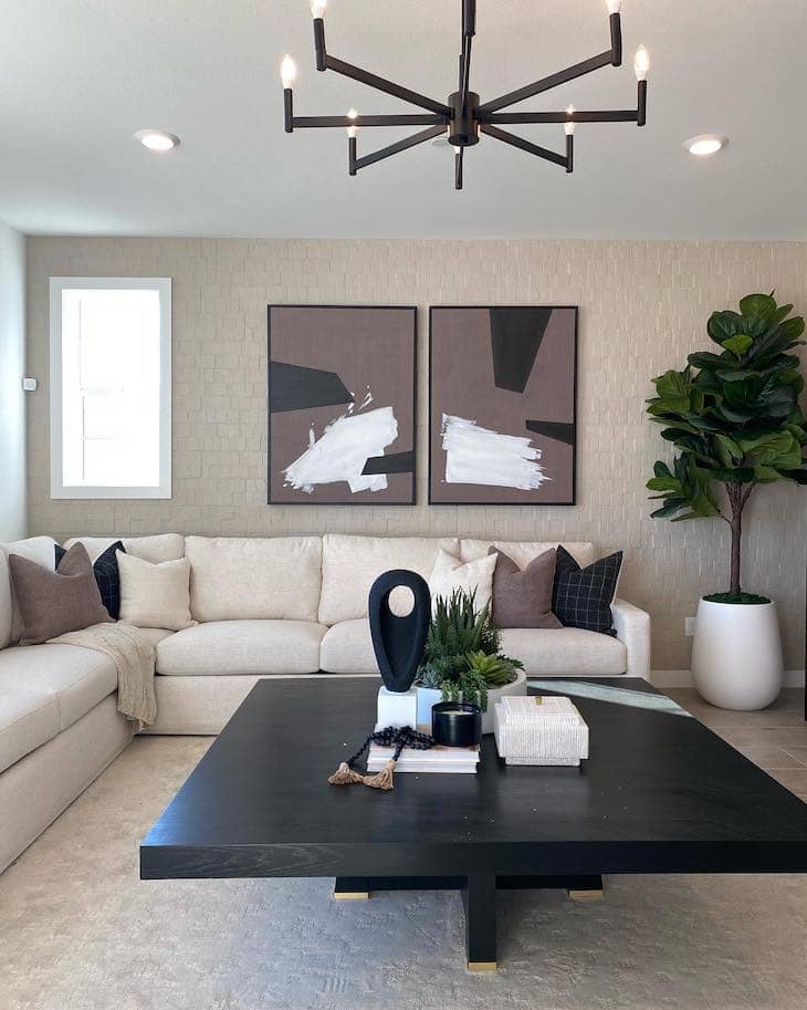 indoor plants styling