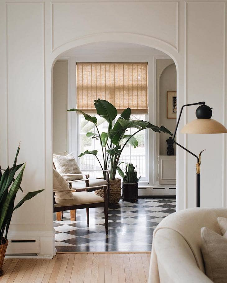 Framing a Sitting Area with Statement Plants