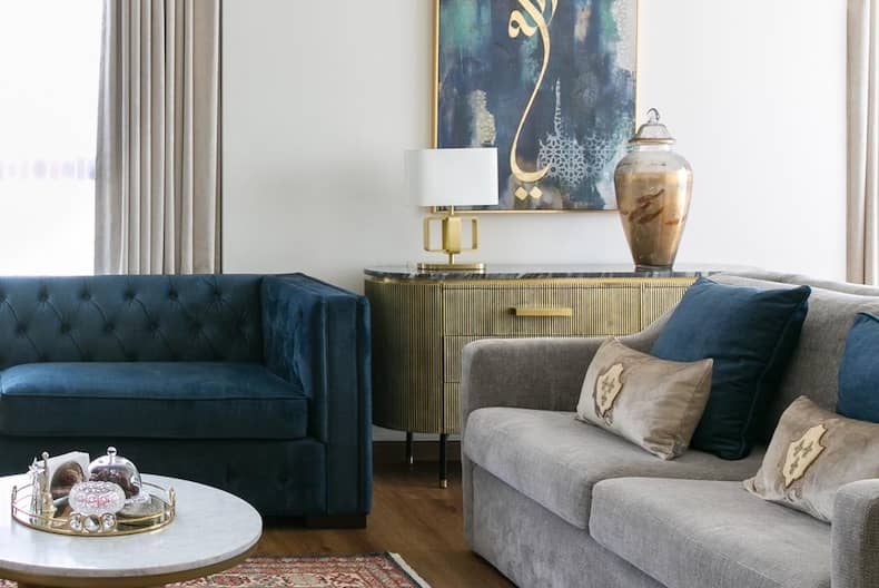 blue living room ideas