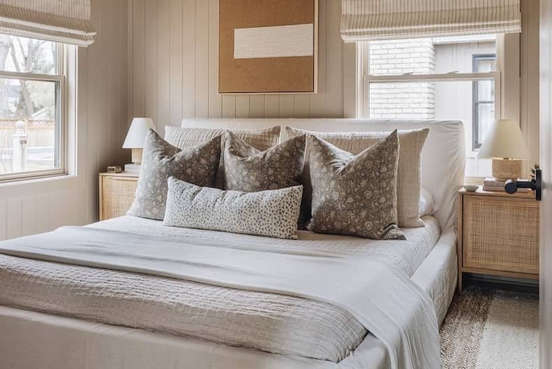 Organic Modern Neutral Bedroom Decor Ideas