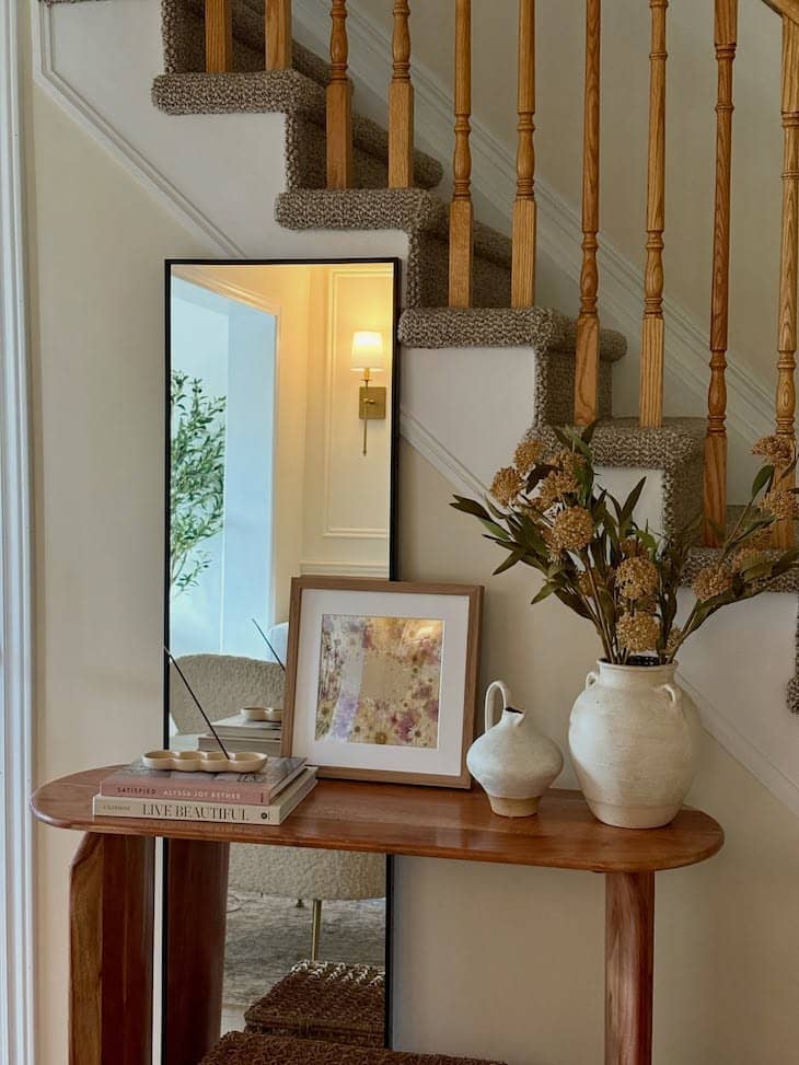 fall entryway decor